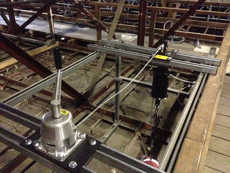 Electrical wiring and equipment setup at The Victoria Rooms, Bristol, by Ron Clark Electrical.