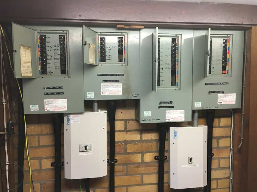 Electrical distribution board upgrade for safety and compliance.