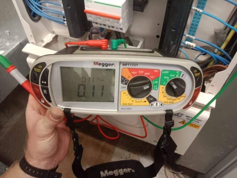 Portable electrical tester for circuit analysis and troubleshooting.